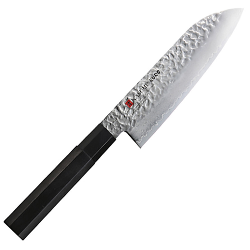 Coltello Santoku in damasco Kasumi Kuro 17 cm Coltello Santoku in damasco Kasumi Kuro 17 cm