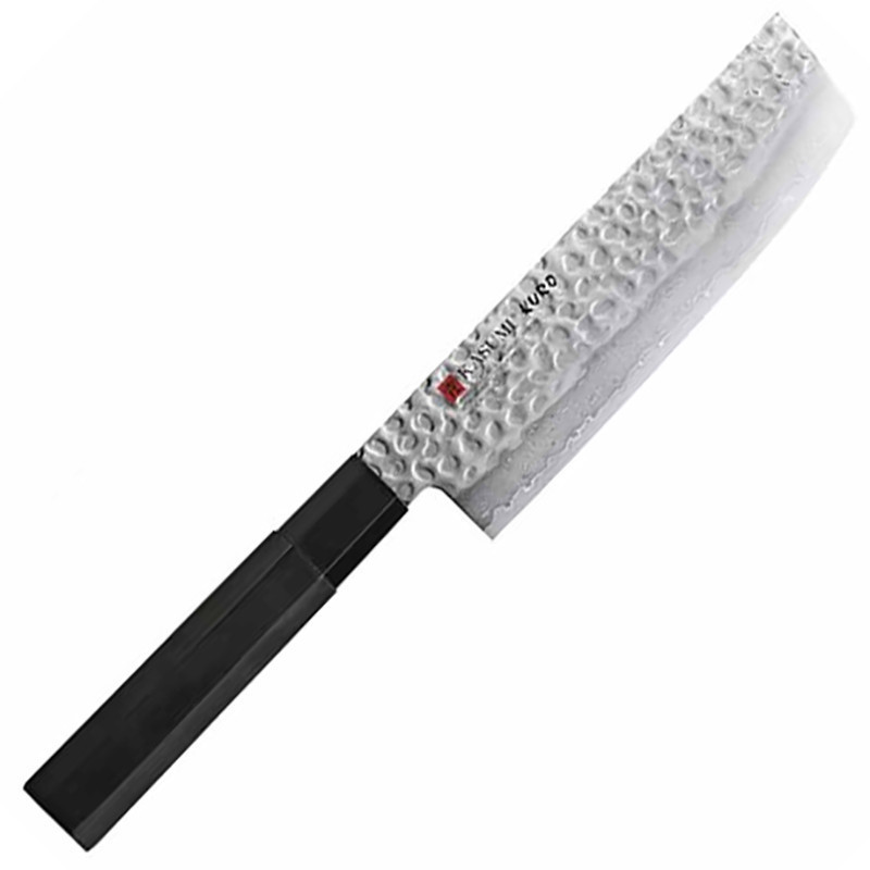 Coltello in damasco Kasumi Kuro Nakiri 17 cm Coltello in damasco Kasumi Kuro Nakiri 17 cm
