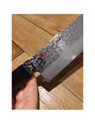 Coltello in damasco Kasumi Kuro Nakiri 17 cm