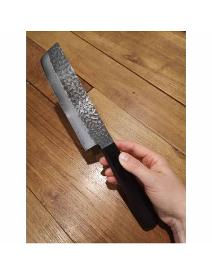Coltello professionale da cuoco con lama giapponese in acciaio damasco