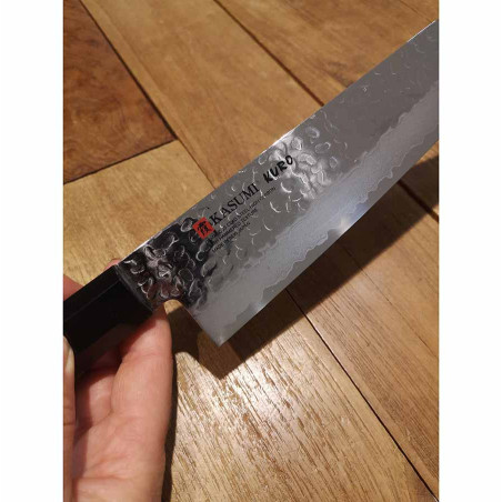 Coltello cucina in damasco Kasumi Kuro 21 cm