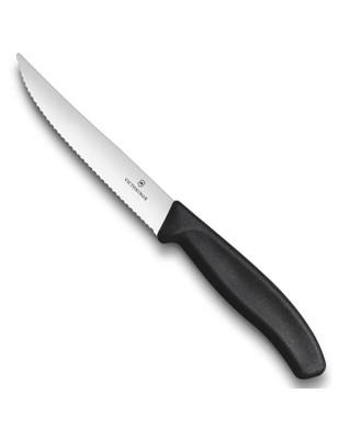 Coltello tavola a punta Victorinox 6.7933.12. Lama seghettata super tagliente