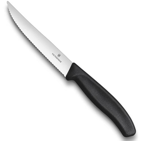 Coltello tavola a punta Victorinox 6.7933.12. Lama seghettata super tagliente