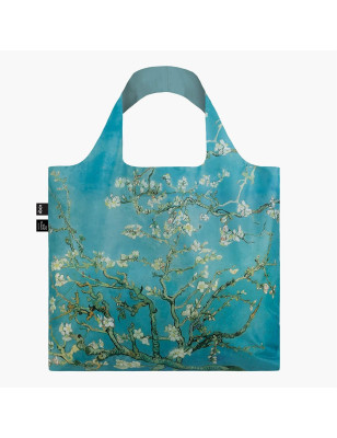 Borsa per spesa riciclata Loqi Bag Mandorlo in fiore di Van Gogh