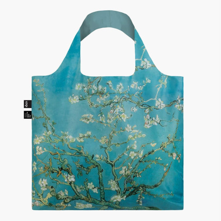 Borsa per spesa riciclata Loqi Bag Mandorlo in fiore di Van Gogh