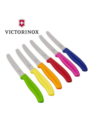 Set 6 coltelli da tavola Victorinox con lama seghettata di alta qualità super tagliente