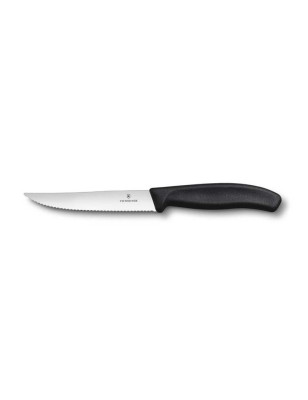 Coltello da tavola bistecca con lama seghettata super tagliente