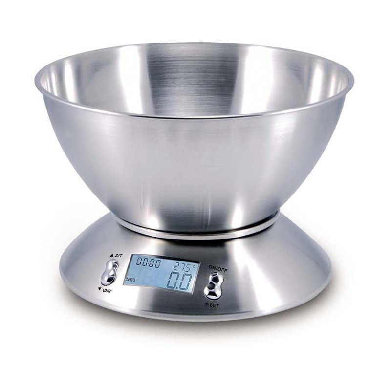 Bilancia elettronica Kenwell acciaio inox 5 kg