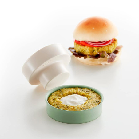 Pressa Lékué per hamburger vegetariani o vegani