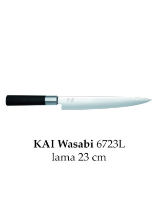 Coltello per affettare Kai Wasabi black 23 cm