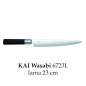 Coltello per affettare Kai Wasabi black 23 cm