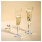 Set 2 calici Champagne Ritzenhoff notte d'oro Set 2 calici Champagne Ritzenhoff notte d'oro