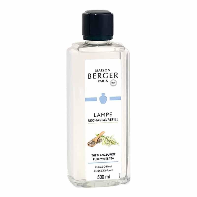Ricarica lampada catalitica Berger tè bianco puro 500 ml Ricarica lampada catalitica Berger tè bianco puro 500 ml