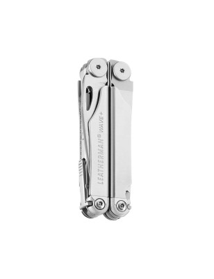 Pinza Multiuso Leatherman Wave Plus manico acciaio inox
