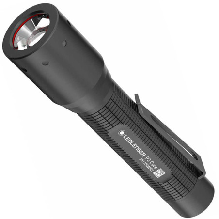 Torcia a led P3 Core Led Lenser. Funzionamento a batterie