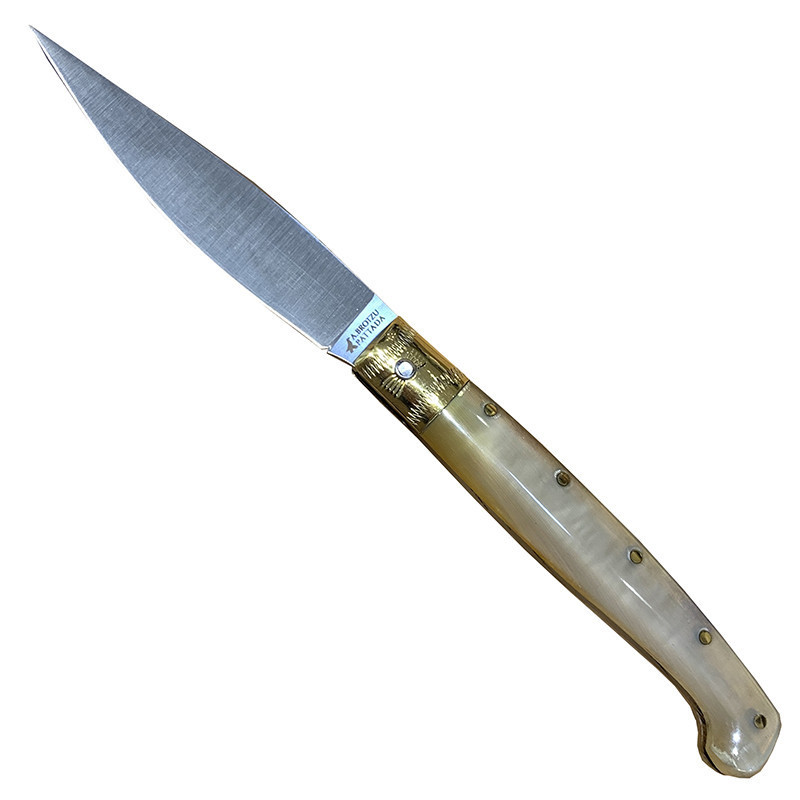 Coltello chiudibile Pattada Brotzu corno di Bue 22 cm