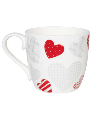 Tazza Konitz senti l'amore in bone china 450 ml