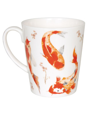 Tazza Konitz Carpa Koi in bone china 600 ml