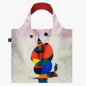 Borsa per spesa riciclata Loqi Bag Giovanna Mirò Uccello e Stella Borsa per spesa riciclata Loqi Bag Giovanna Mirò Uccello e Stella