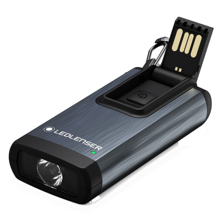 Luce portachiavi Ledlenser K6R ricaricabile 400 lumen