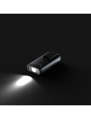 Luce portachiavi Led Lenser K6R ricaricabile 400 lumen. Potenza e affidabilità