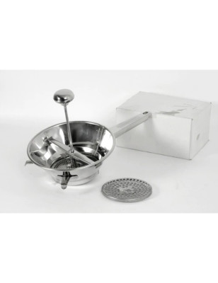 Passaverdure in acciaio inox Schönhuber con 2 dischi. Coltelleria Piva Conselve