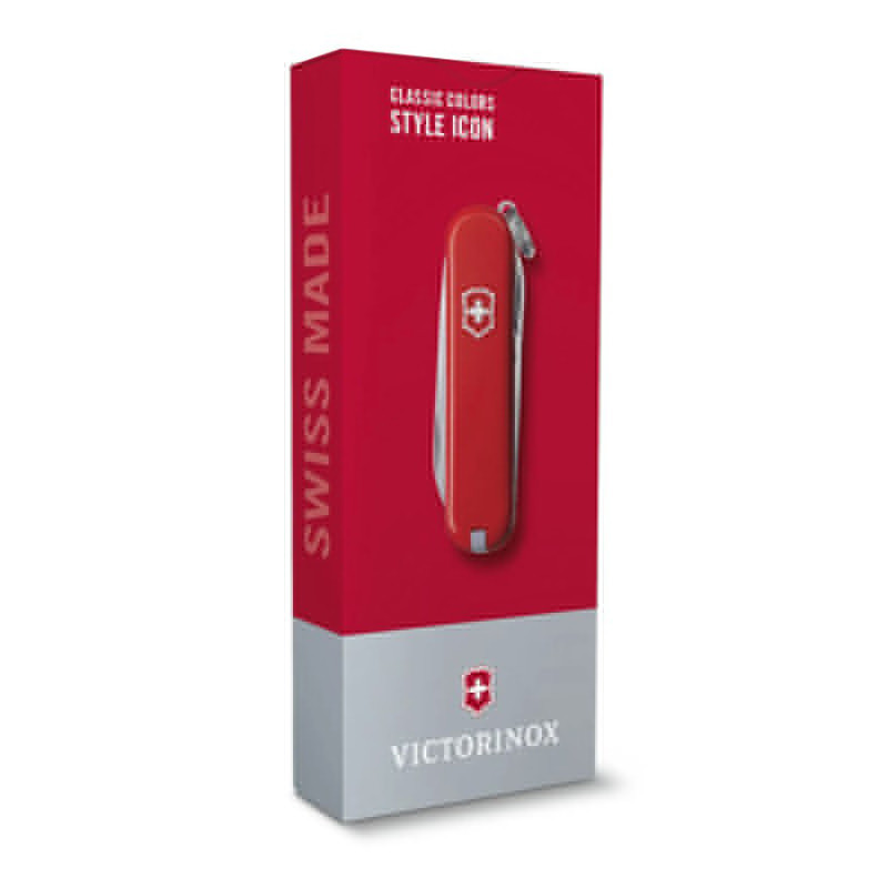 Coltello multiuso Victorinox Classic SD rosso con 7 funzioni