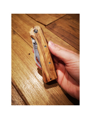 Coltello da tasca per funghi Fox FX-409 OL manico legno di Olivo
