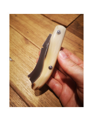 coltello Mozzetta di Guardiagrele corno di Bue cm 17 chiuso