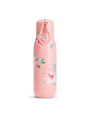 Bottiglia termica Zoku inox petalo di rosa 500 ml