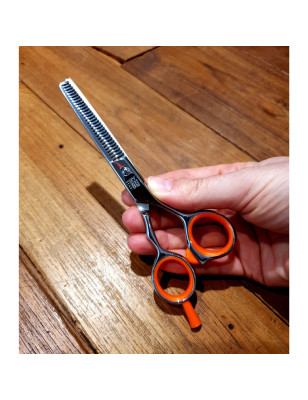 Forbice parrucchiere per sfoltire Orange Steinhart. Misura 5,5 pollici