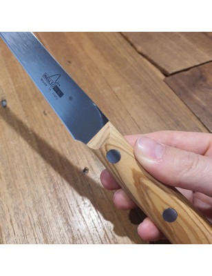 Coltello sfilettare pesce Maglio Nero Iside legno di Olivo 18 cm