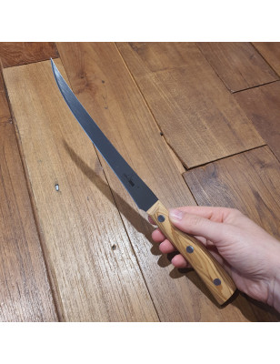 Coltello per sfilettare con manico in legno