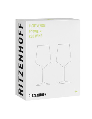 Set 2 calici vino rosso Ritzenhoff Lichtweiss 54 cl