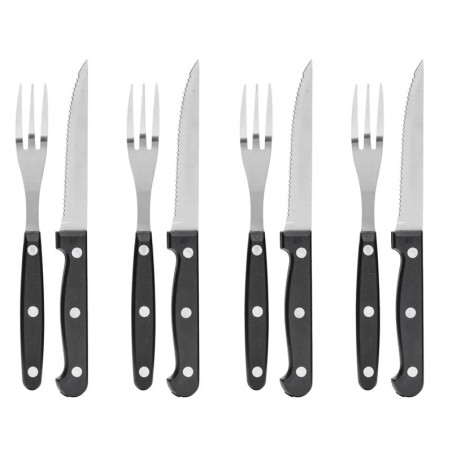 Set 4 coltelli e 4 forchette Sagaform con scatola regalo