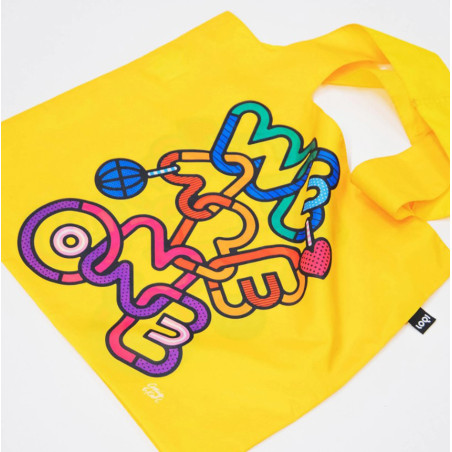 Borsa per spesa riciclata Loqi Bag We are one