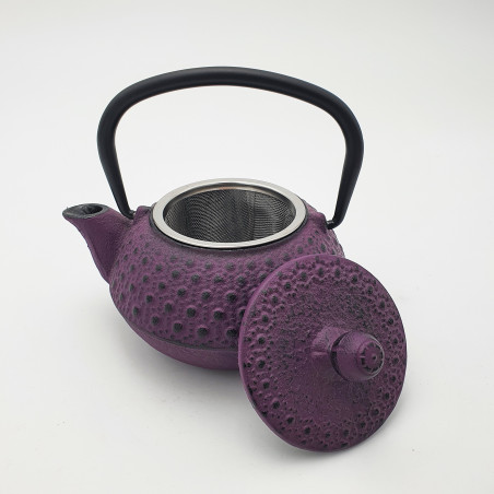 Teiera Ghisa con filtro in acciaio inox "Viola" 300ml