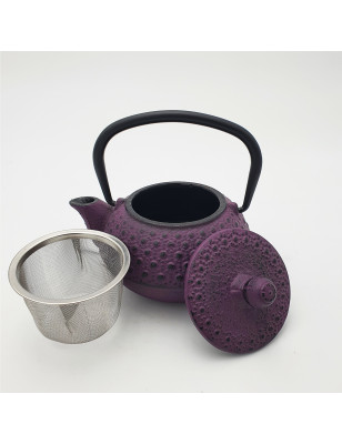 Teiera Ghisa con filtro in acciaio inox "Viola" 300ml