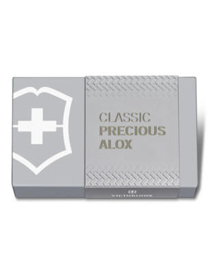 Coltello Victorinox classic SD precious Alox grigio 5 funzioni