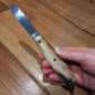 Coltello chiudibile Mongin modello Canif Corno biondo