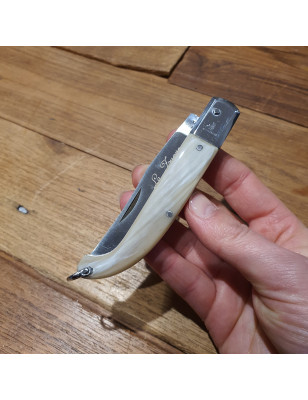 coltello artigianale da collezione con manico in corno