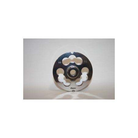 Piastra tritacarne Patrizio acciaio inox modello 22 a 3 fori