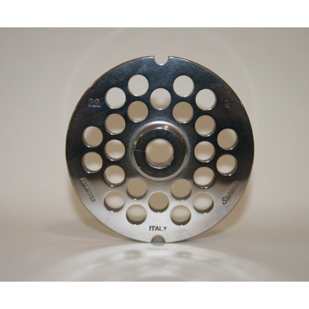 Piastra tritacarne Patrizio acciaio inox modello 22 foro 9