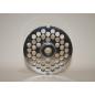 Piastra tritacarne Patrizio acciaio inox modello 22 foro 8