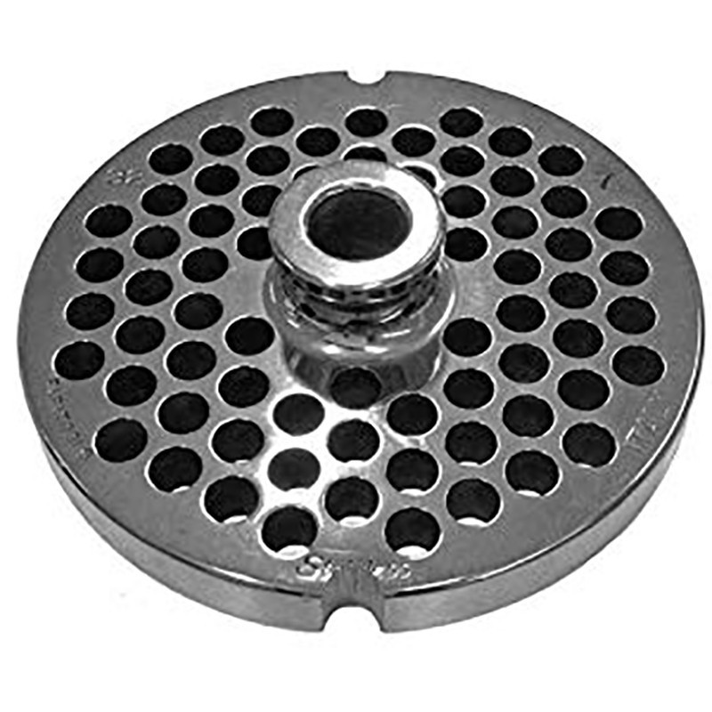 Piastra tritacarne Patrizio acciaio inox modello 32 foro 7