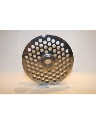 Piastra tritacarne Patrizio acciaio inox modello 32 foro 7