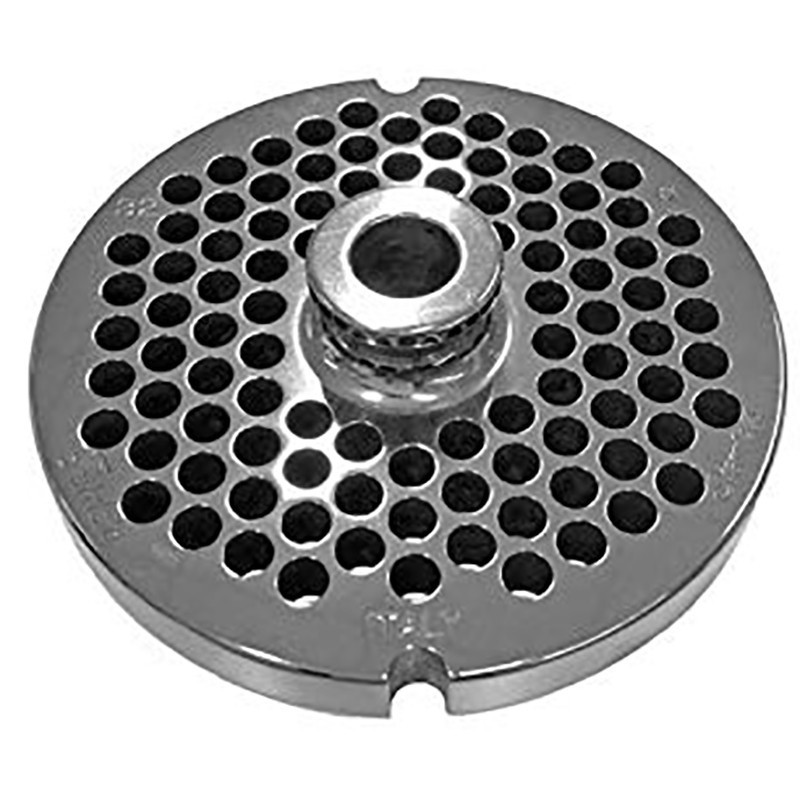 Piastra tritacarne Patrizio acciaio inox modello 32 foro 6