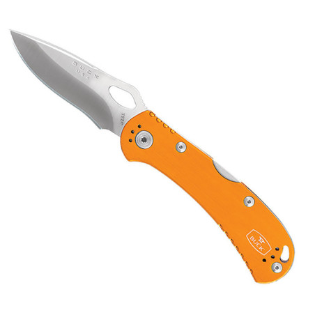 Coltello da tasca Spitfire Buck Knives alluminio arancione