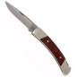 Coltello chiudibile Squire Buck Knife in legno rosso