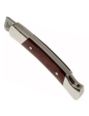 Coltello pieghevole Squire in legno rosso